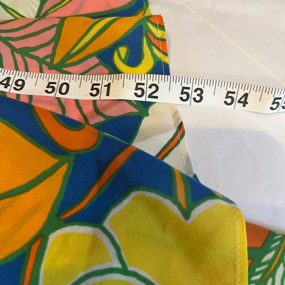 NWT J.Crew size 14 silk midi dress in tropical print - Picture 10 of 13
